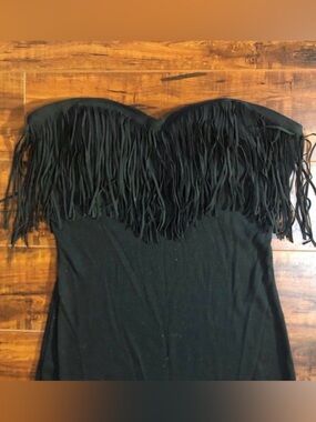 Vintage Windsor Steampunk Fringe Dress